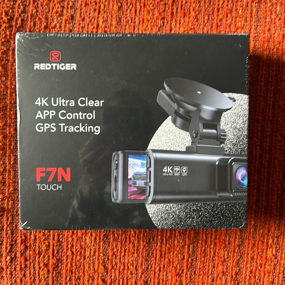 Red Tiger F7N Touch Dash Cam, NIB